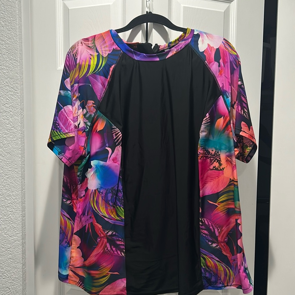 Torrid Swim Shirt Short Sleeve